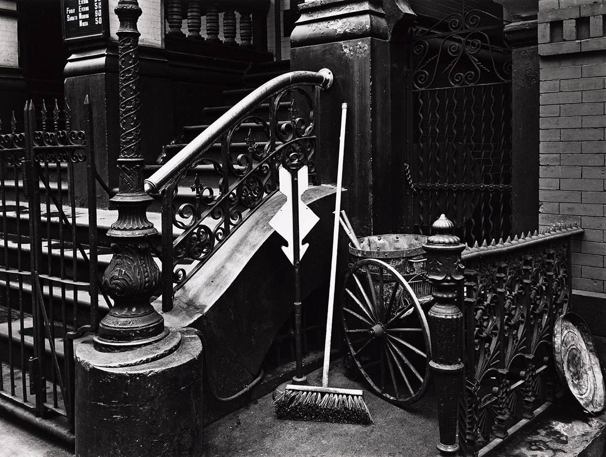 BRETT WESTON (1911-1993) Stairway with Broom, New York.